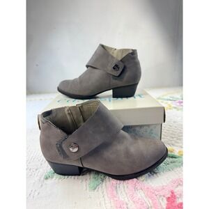 JBU by Jambu Cassidy Ankle Boots Womens‎ 6.5M Gray Vegan Memory Foam